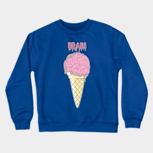 Ice cream For Zombies Crewneck Sweatshirt